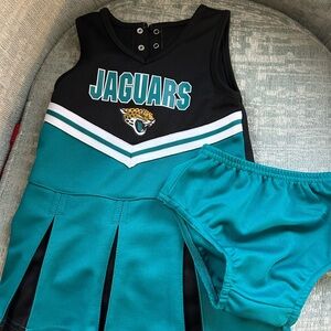 Jaguars Cheerleader Outfit with Bloomers